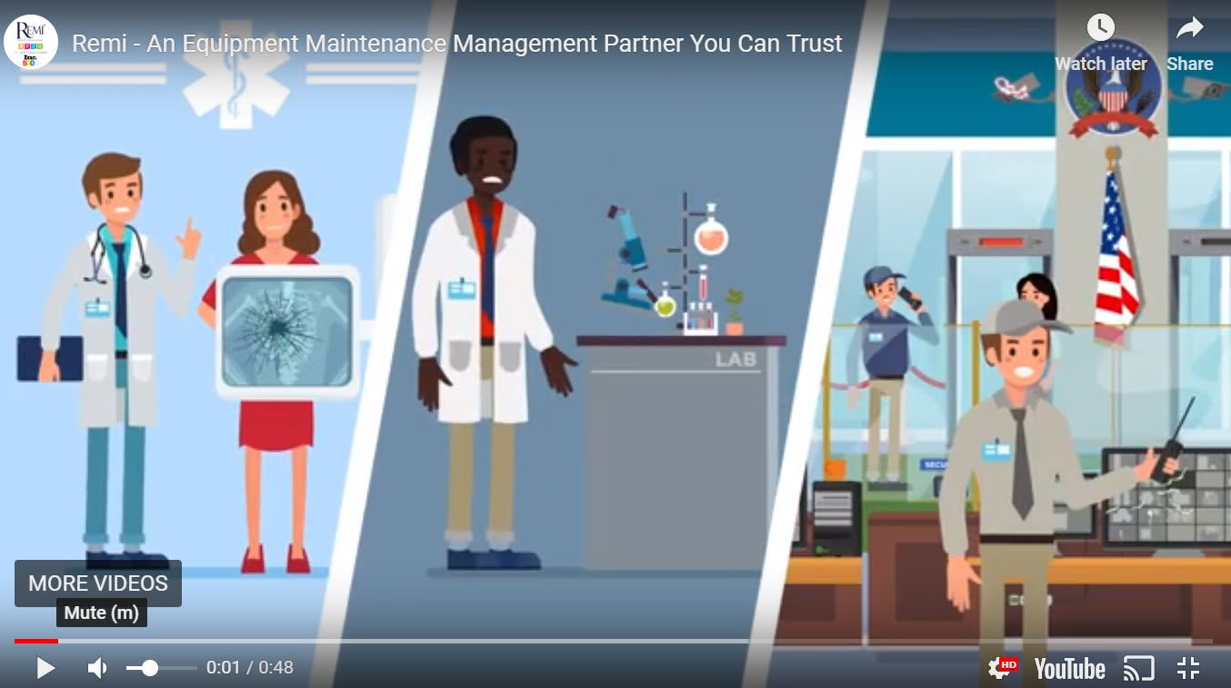Bonus Post: New Animated Video Shows the Ease of Equipment Maintenance Management with Remi